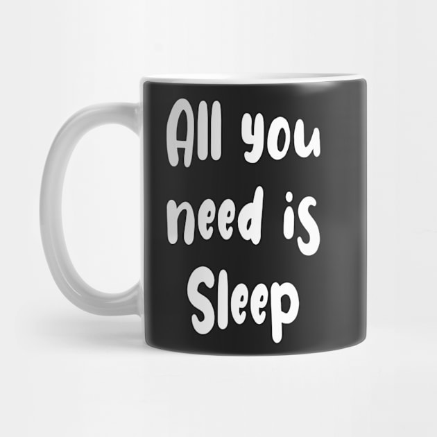 All You Need Is... Sleep ! by PlanetMonkey